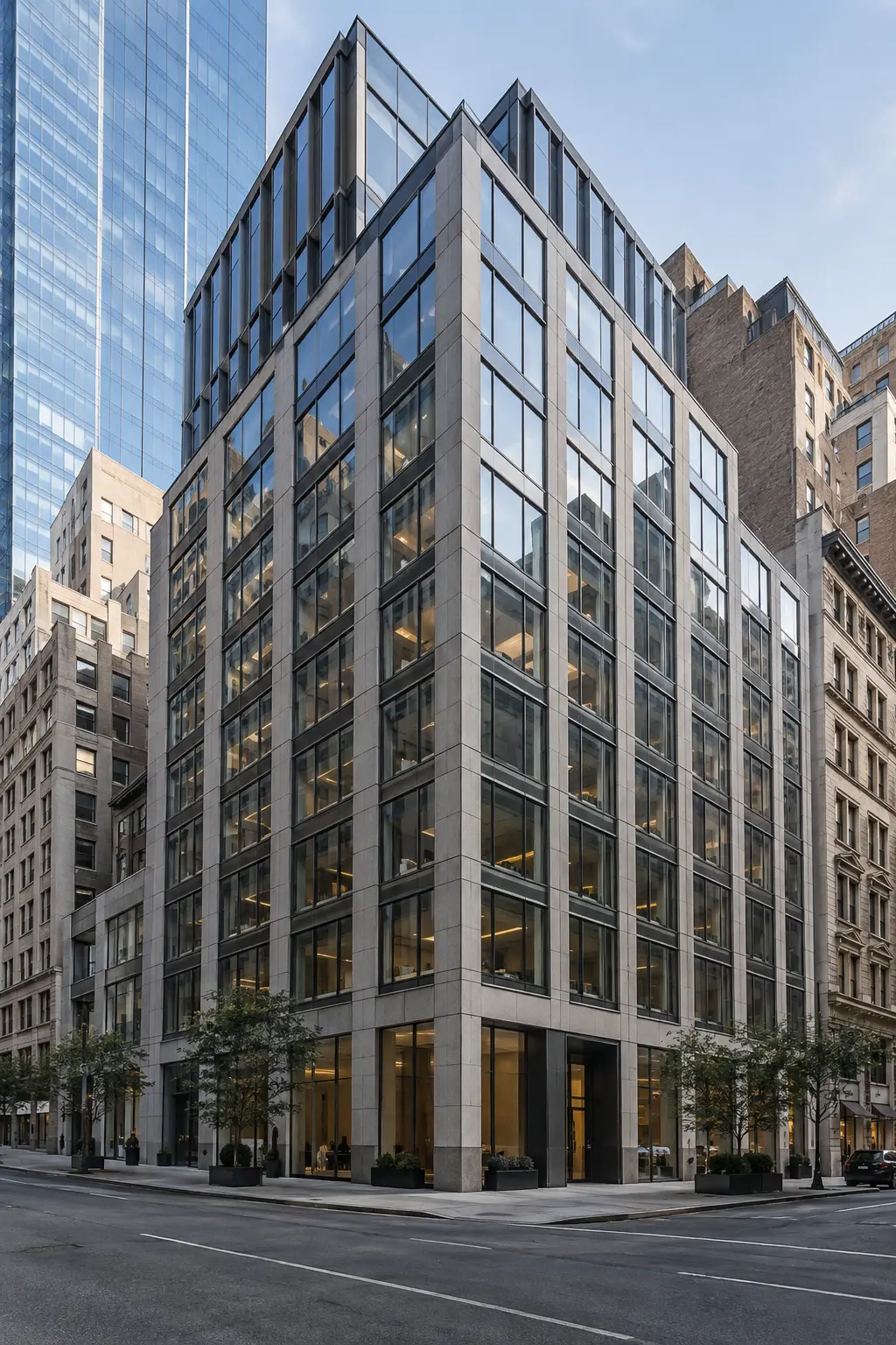 New York office building exterior